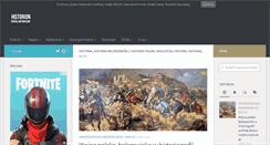 Desktop Screenshot of historion.pl